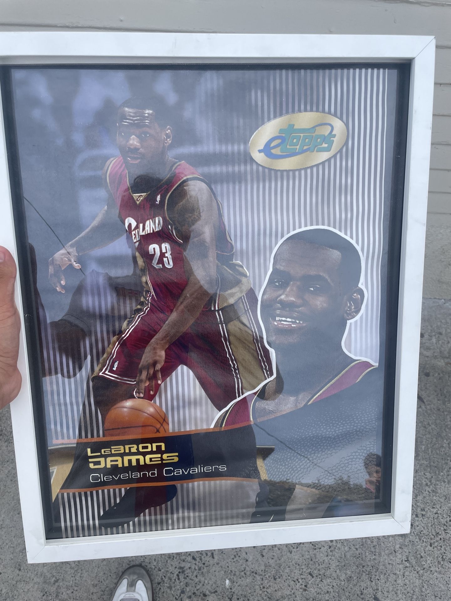 Lebron James, eTopps Canvas Poster Rookie Year 2003, Cleveland Cavaliers,All Products : American Fashion Style Bags On Sale