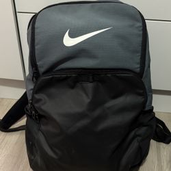Nike Brasilia Backpack Gray-Black