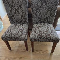Two Parson Chairs both for $25