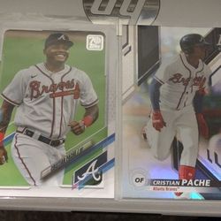 ROOKIE CARDS LOT CHRISTIAN PACHE
