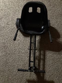 Hoverboard with seat and charger