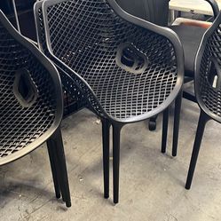 Six Outdoor Chairs Available 