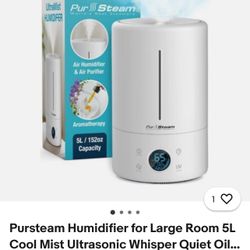 Pursteam ultramist Humidifier 