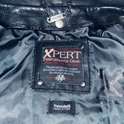 Xpert Performance Gear Premium Leather Jacket 