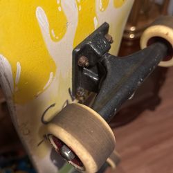 Vintage Custom Painted Skateboard