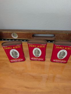 Vintage Prince Albert tobacco cans