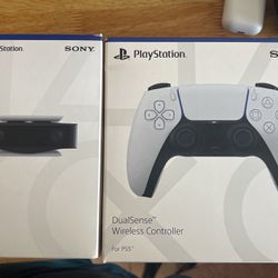 New Ps5 Controller And Ps5 HD Camera