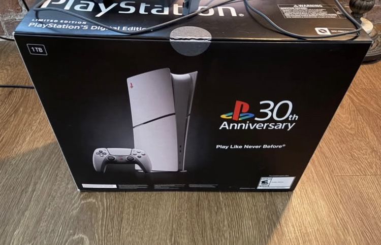 30 Anniversary PlayStation Never Been Open