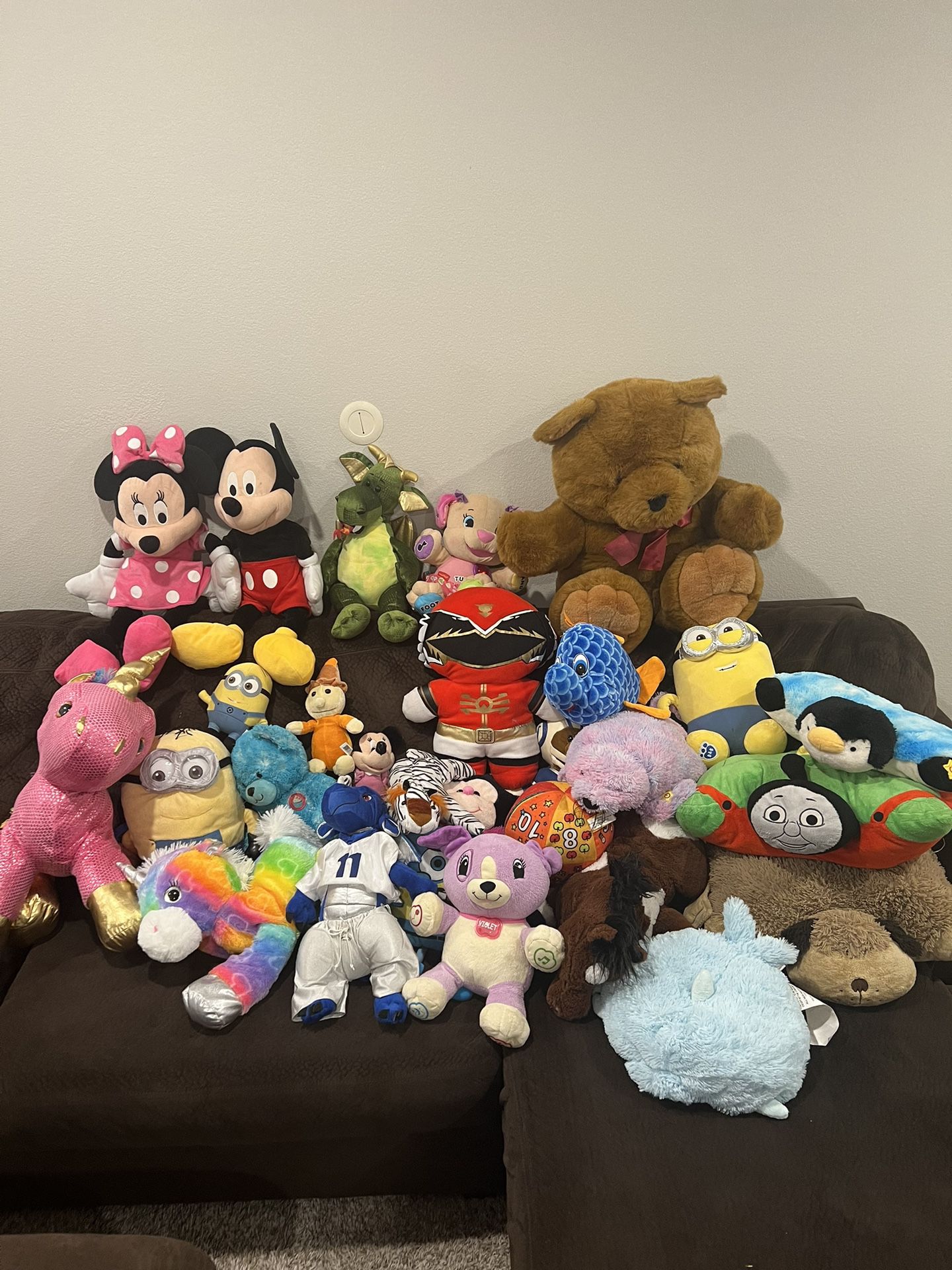 Plushies, Teddy Bears, Micky Mouse And Many More Toys