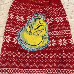 The Grinch Dog Sweater 