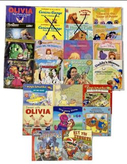 Lot of 25 Scholastic Paperback Children's Books 1990s & 2000s