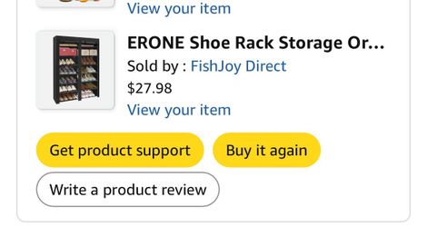 ERONE Shoe Rack Storage Organizer