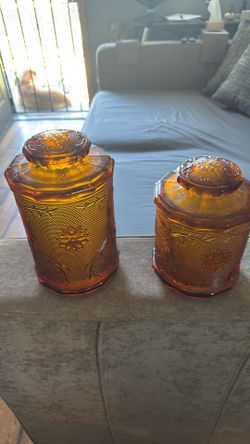 Vintage Tiara Canesters