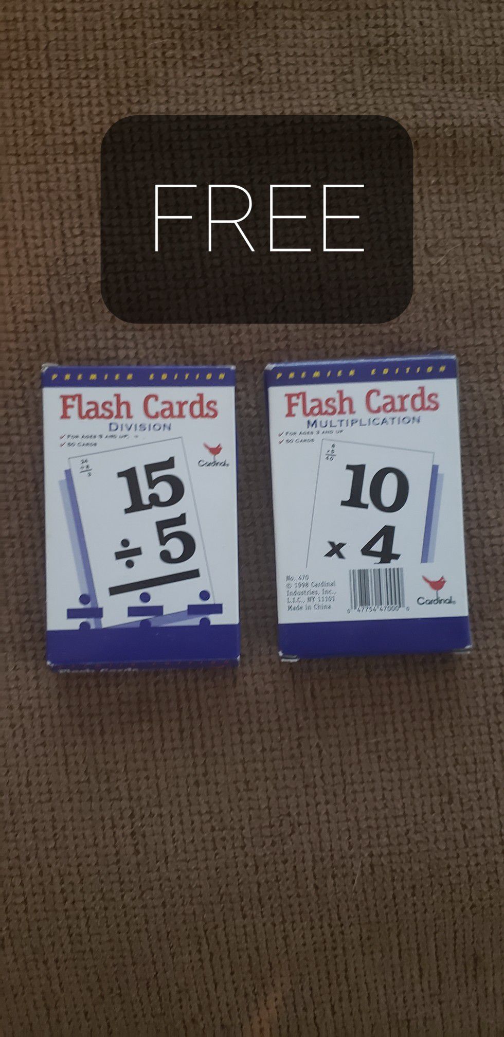 FREE flash cards