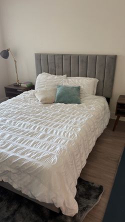 Queen Size Bed Frame  - Night Stands