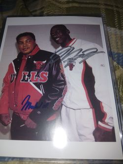 Michael Jordan & Mohammed Ali