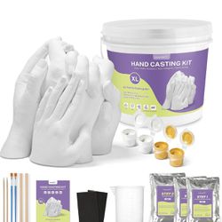 Hand Casting Kit for Family, UnityStar Hand Mold Kit for Family, 4.4lbs