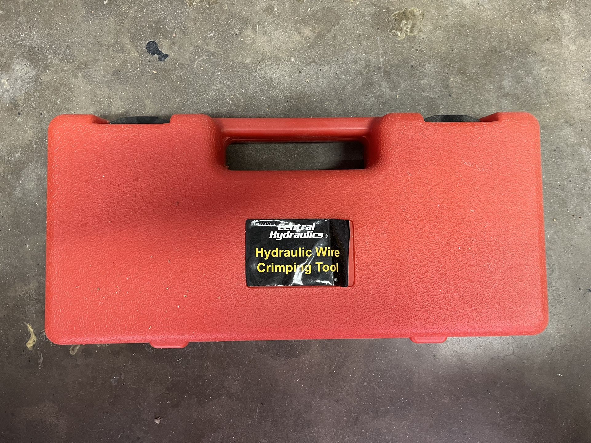 Harbor Freight/ Central Hydraulics Wire Crimping Tool