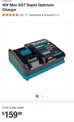 Makita Charger 40v