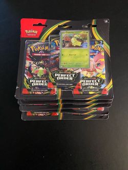 Pokémon TCG perfect order 3 pack blister