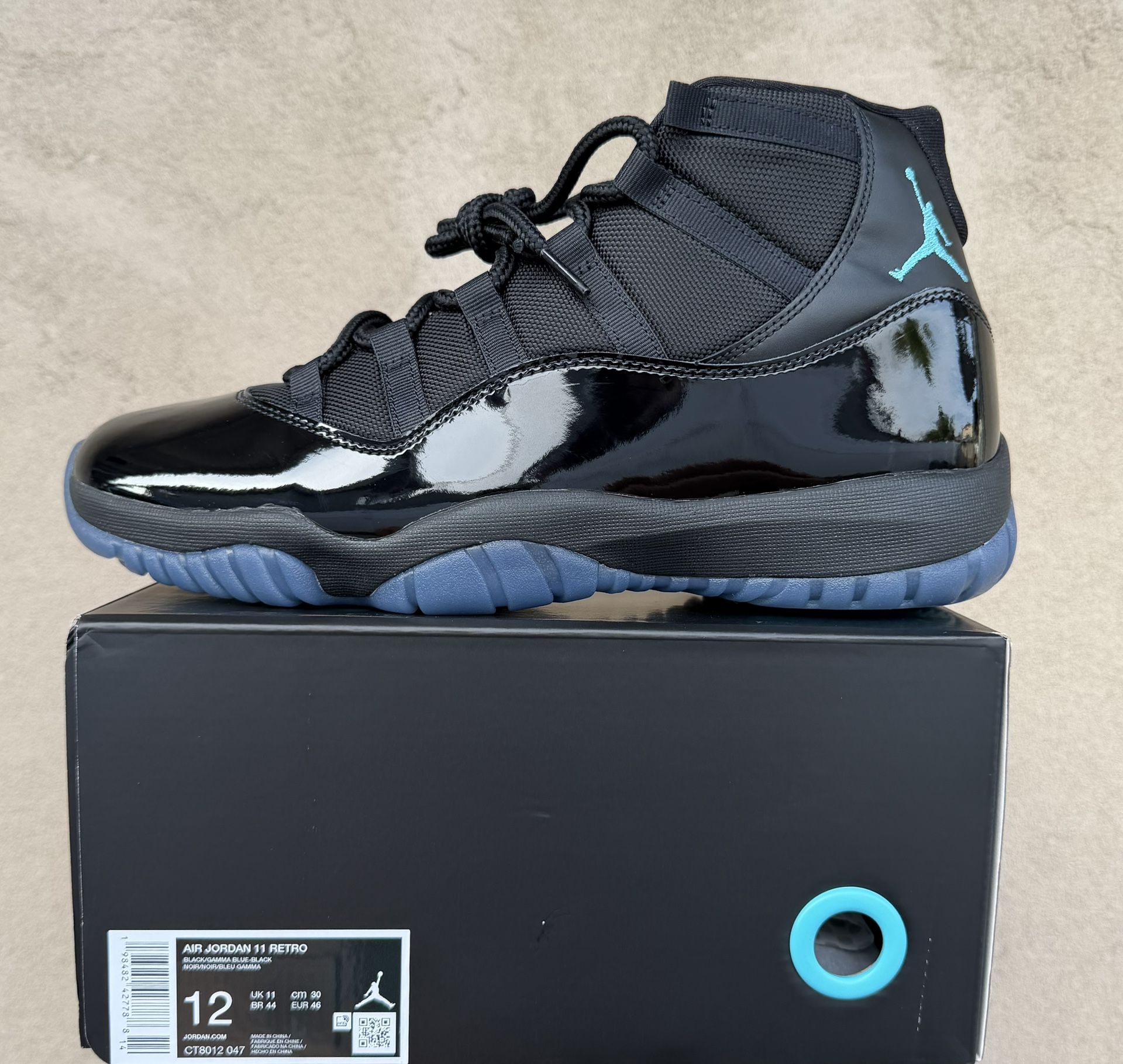 Jordan 11 Retro Gamma Blue 2025 Size 12 Brand New