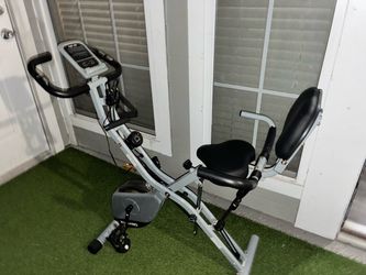 KURONO Folding Stationary Exercise Bike