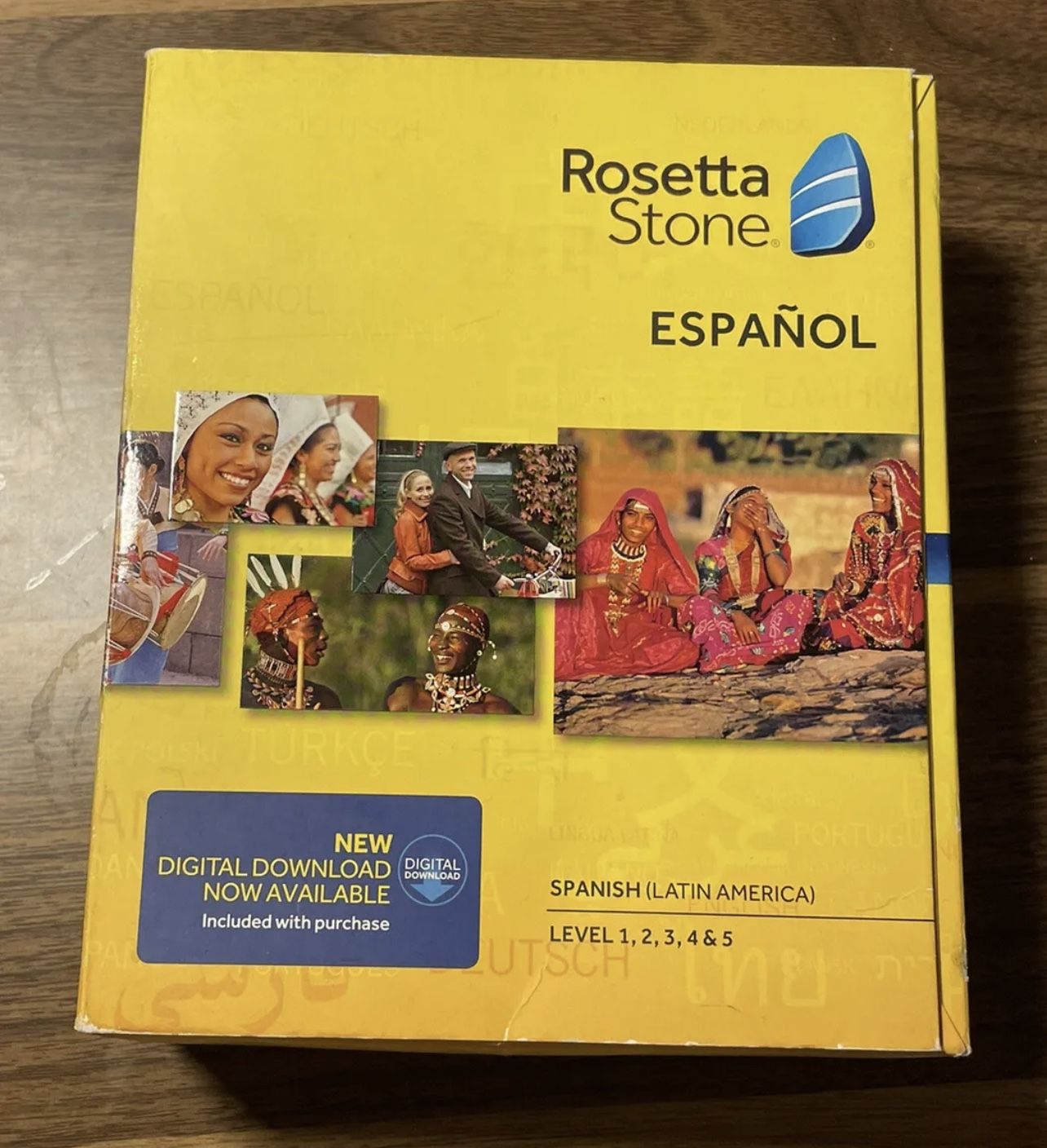 Rosetta Stone Español To English Audio Level 1-5 Spanish Audio Companion with Key and activation