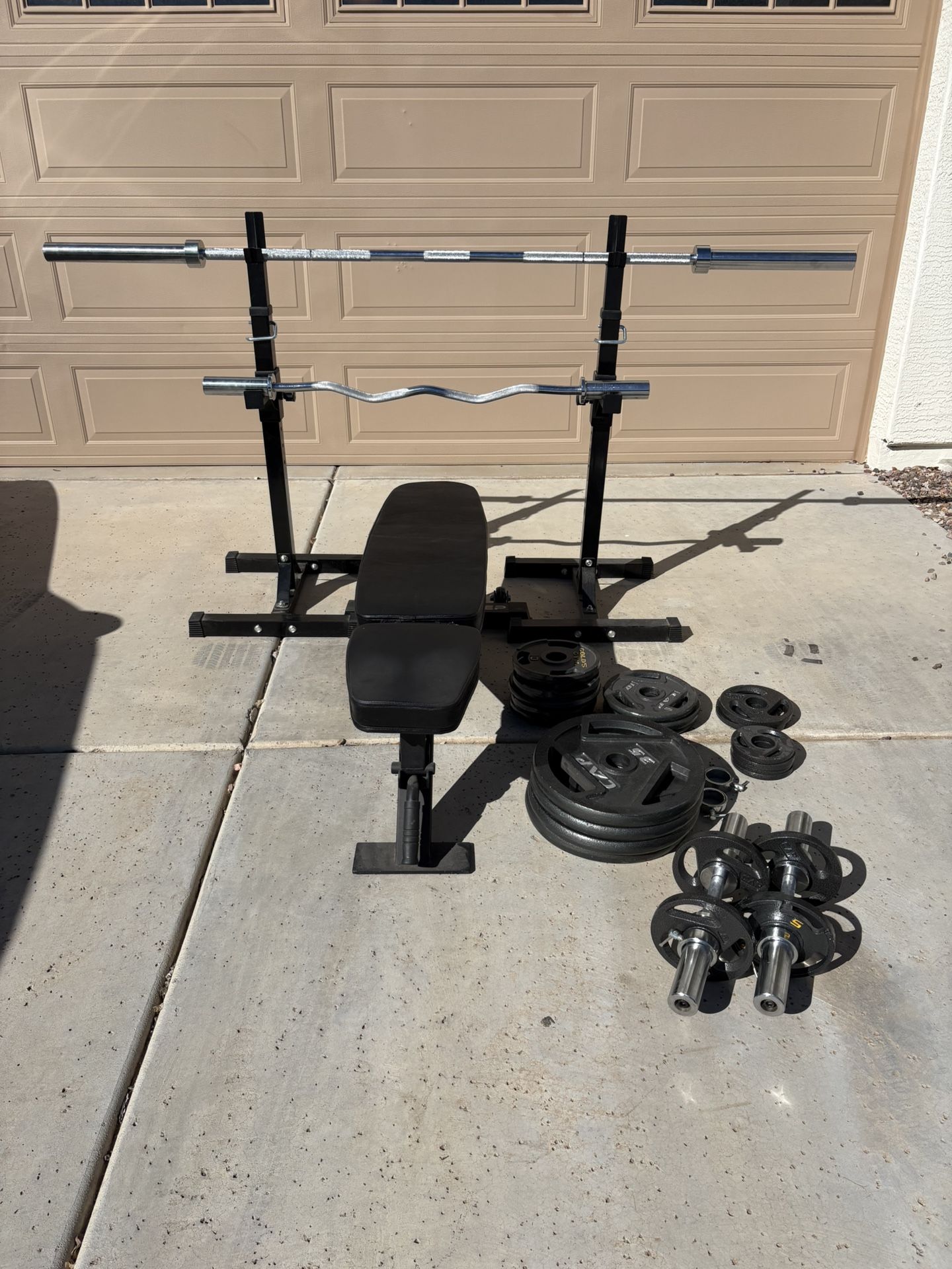 Olympic Free Weight Set