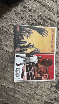 The Walking Dead Comic Books Lot of 2