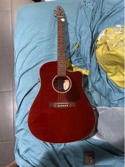 Seagull Acoustic Guitar with hard case