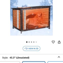 Insulated dog house 