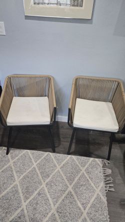 Modern patio chairs