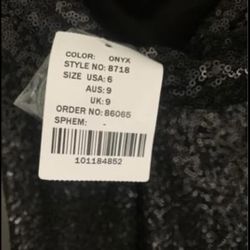 Black Sparkly Dress- Beautiful
