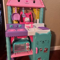 Gabby’s Dollhouse Kitchen With Accessories  