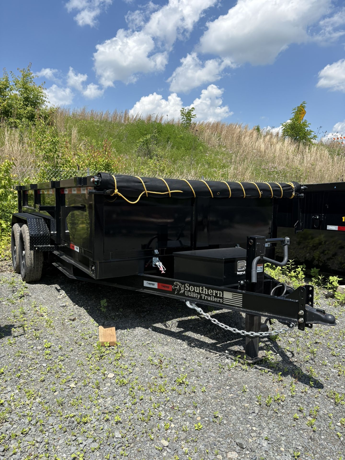 Southern Utility Low Side Dump Trailer
