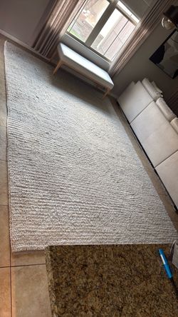 Safavieh Natura 9’ x 12’ 100% Wool Area Rug – Ivory/Beige