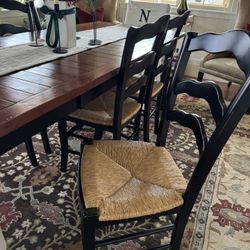 Pottery Barn Table And Chairs