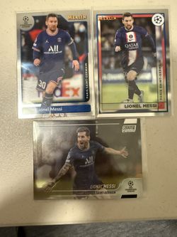 Lionel Messi Cards Lot