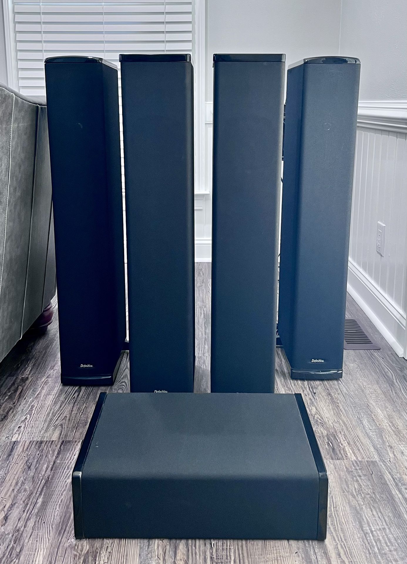 🎶 Definitive Technology Home Theater Speaker System – 5-Piece Audiophile Bundle 🎶