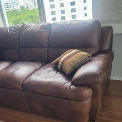 Leather Couch And Loveseat