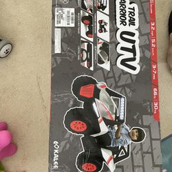 Age 3-7 UTV Trail Warrior 