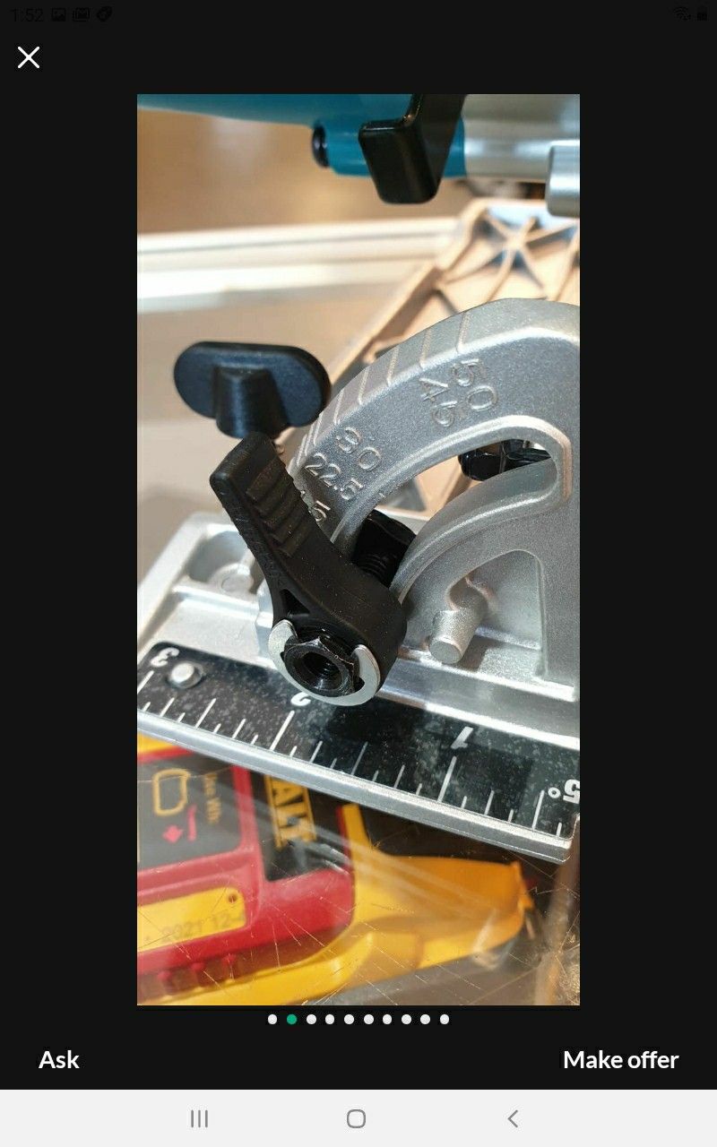 MAKITA 18V CORDLESS CIRCULAR SAW 6-1/2" IN. NO BATTERY NO CHARGER SOLO LA HERRAMIENTA