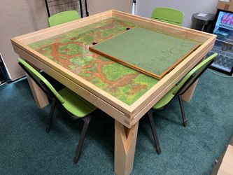 Geek Chiq Minimalist Game Table (4x4) - High Quality