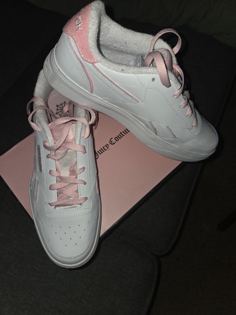 Pink Reebok Shoe