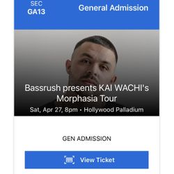 Kai Wachi At Hollywood Palladium 4/27