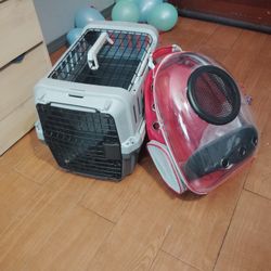 Cat Carrier Cage And Backpack