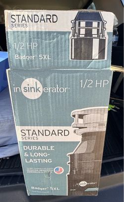 InSinkErator Badger Series 5XL 1/2 HP garbage Disposal