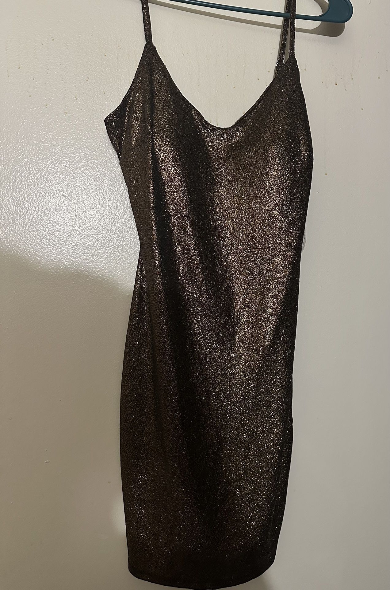 Metallic Cami Dress
