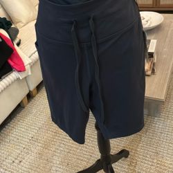 Exercise shorts, new size large