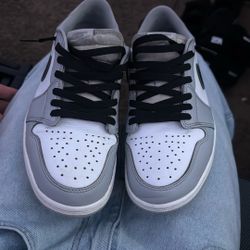 Black & Grey Jordan 1 Low